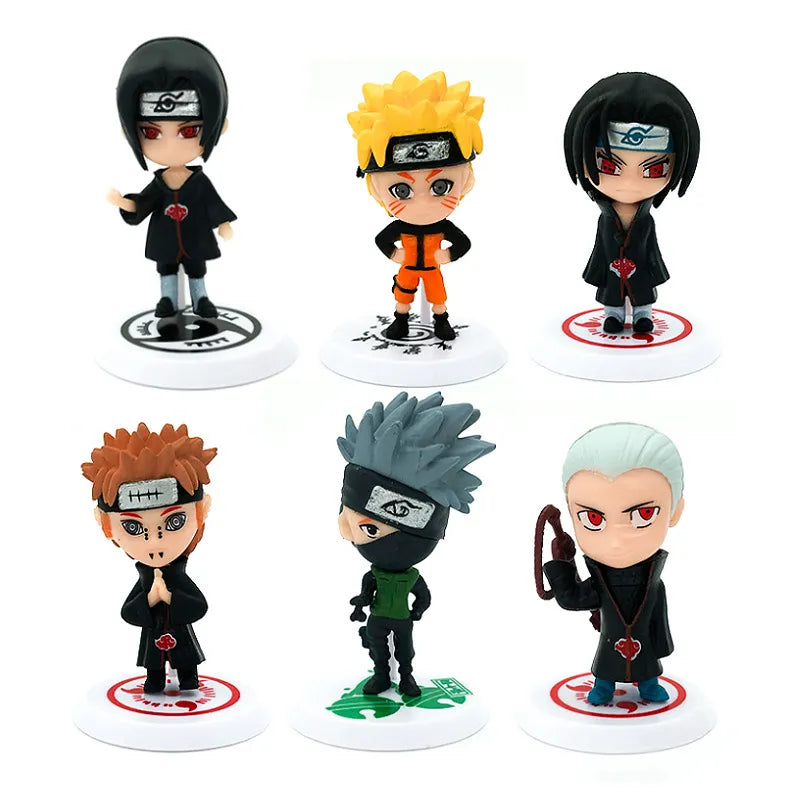 Naruto - 6 Piece Figures