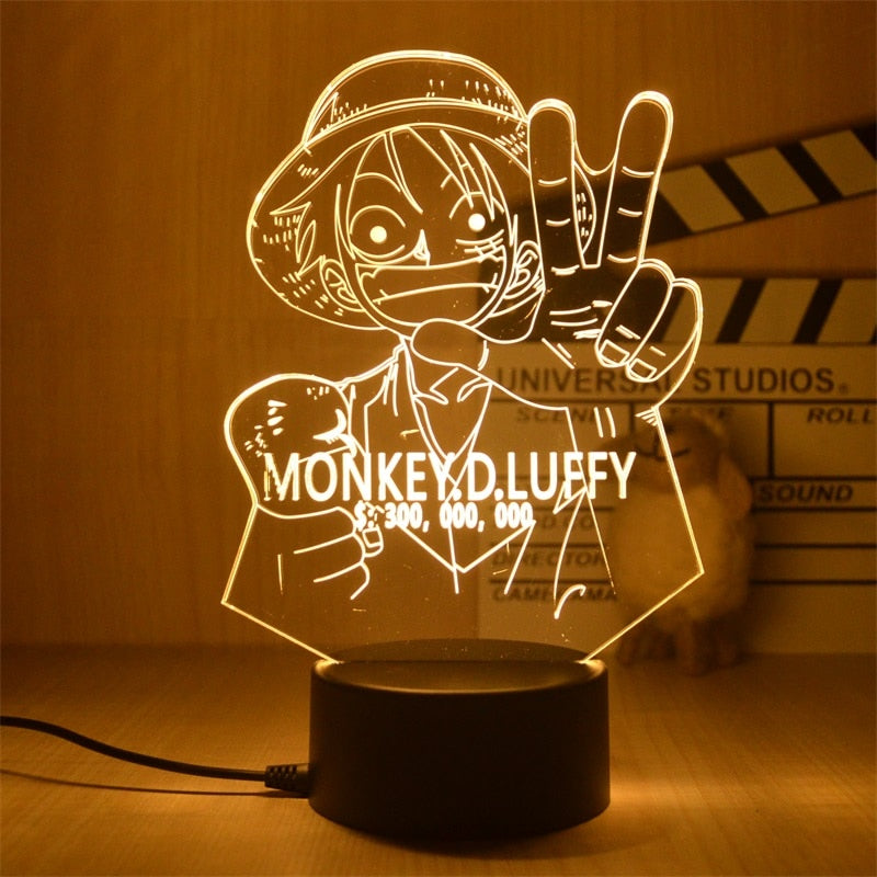 Lampada da Muro One Piece Monkey D.Luffy - Teknofun - Idee regalo