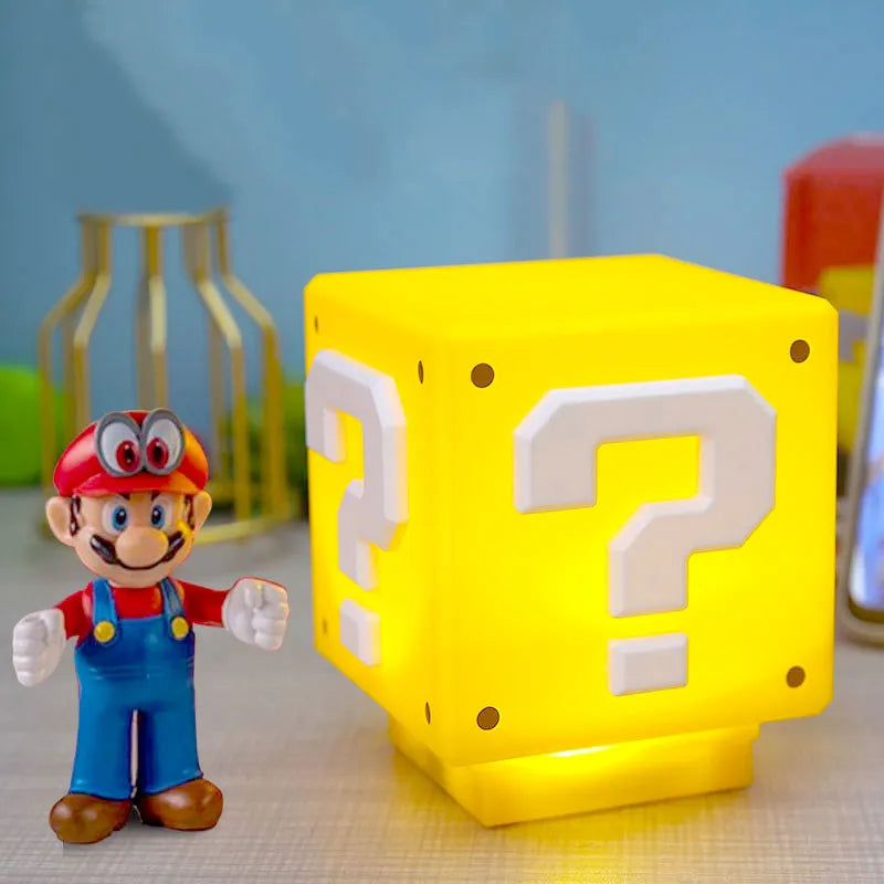 Super Mario - Question Mark Night Light