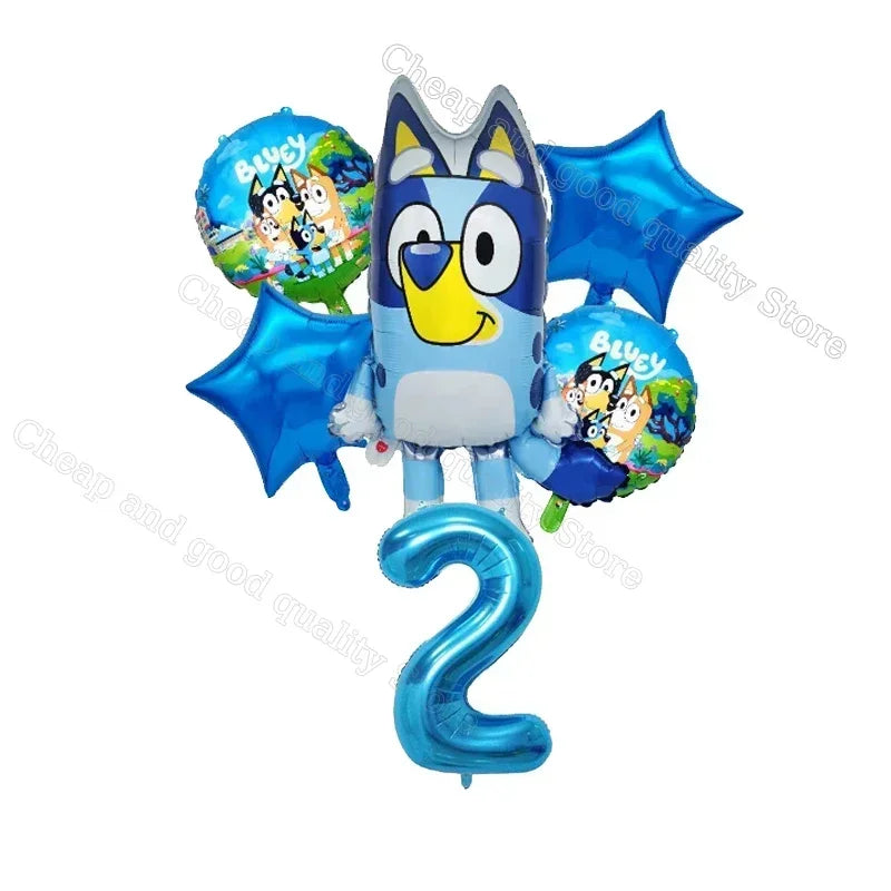 Blueys - Birthday Party Balloons