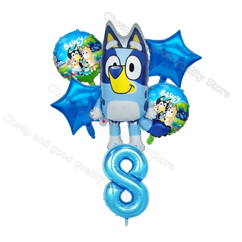 Blueys - Birthday Party Balloons