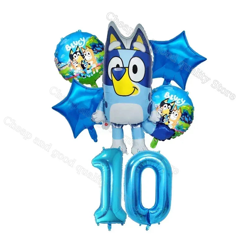 Blueys - Birthday Party Balloons