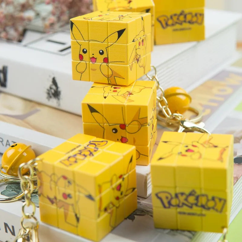 Pokemon - Pikachu Magic Cube Keychain