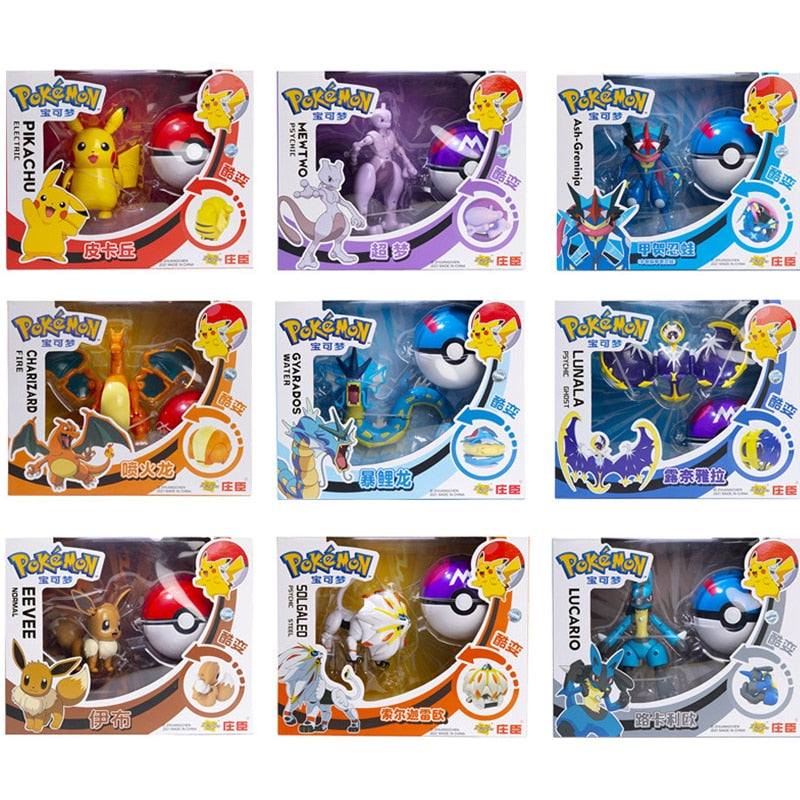 Pokemon - Poke Ball Figures