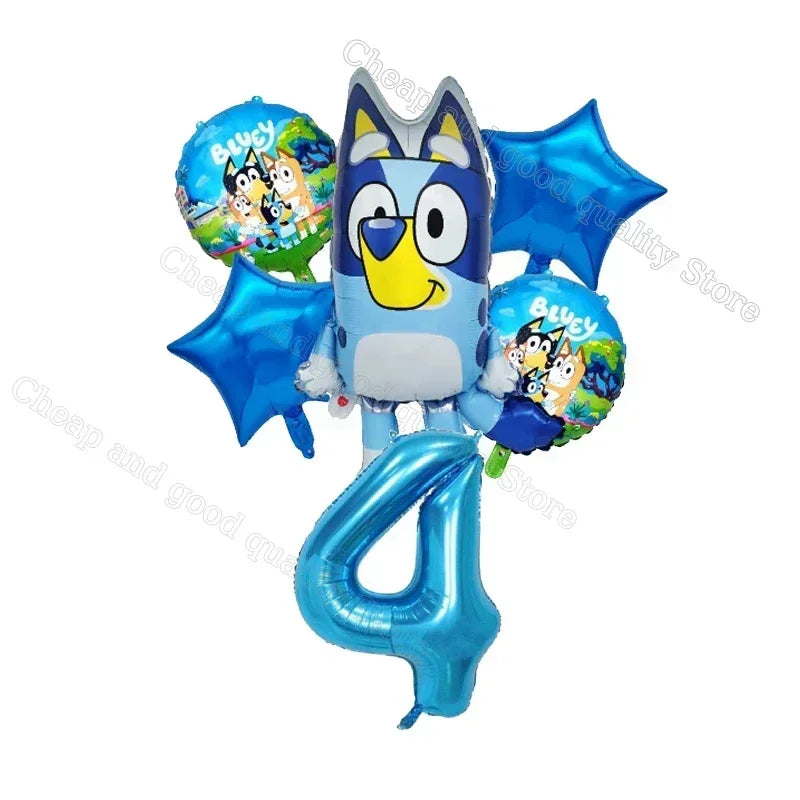 Blueys - Birthday Party Balloons