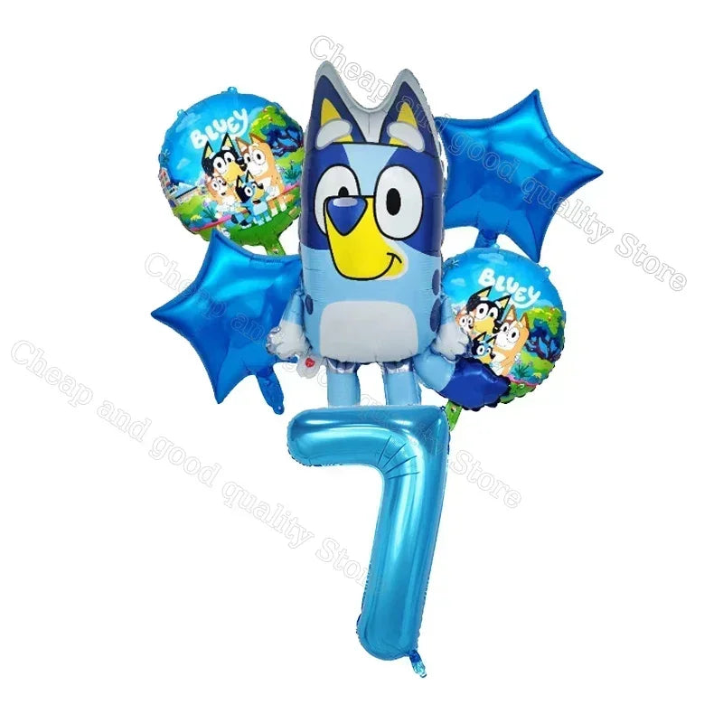 Blueys - Birthday Party Balloons